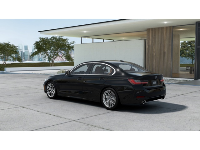New 2026 Black Sapphire Metallic BMW 330i NA image 2