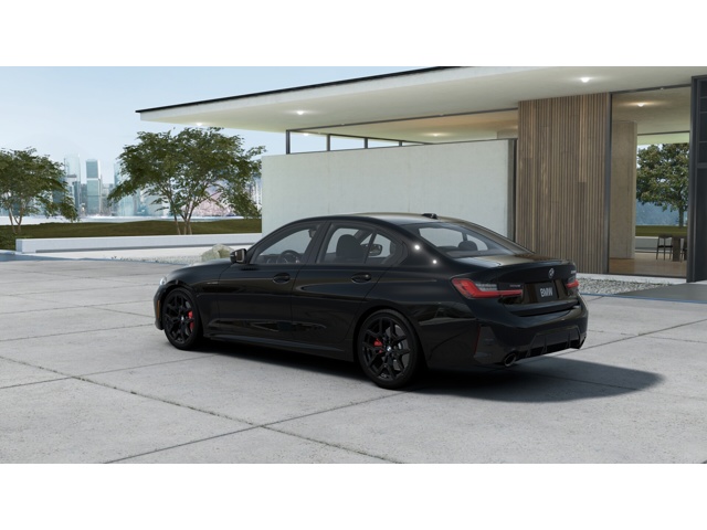 New 2026 Black Sapphire Metallic BMW 330i image 2