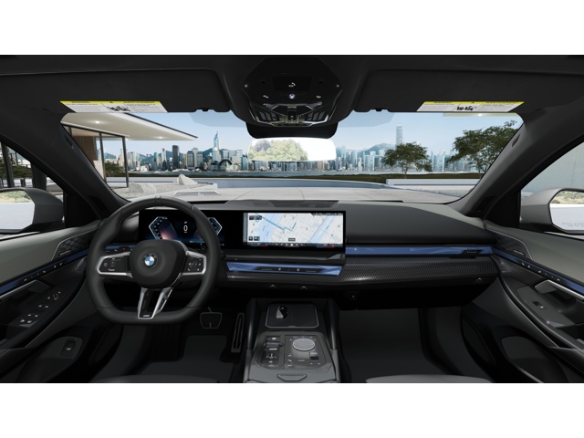 New 2027 Frozen Pure Grey Metallic BMW 540i xDrive image 10
