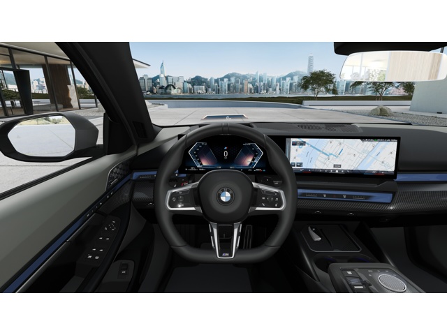 New 2027 Frozen Pure Grey Metallic BMW 540i xDrive image 13