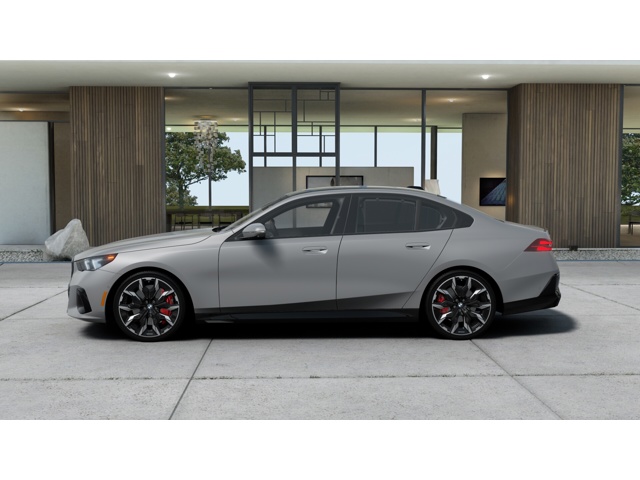 New 2027 Frozen Pure Grey Metallic BMW 540i xDrive image 4