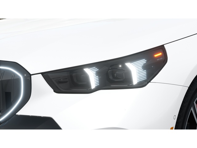 New 2027 Mineral White Metallic BMW 540i xDrive image 6